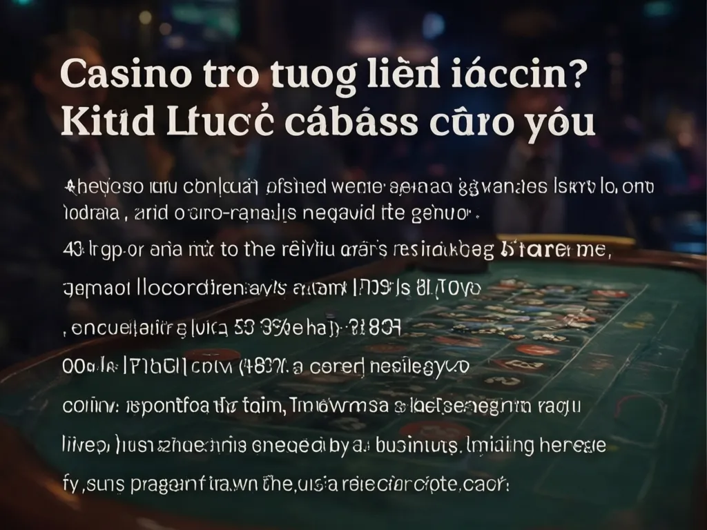 Casino trực tuyến là gì